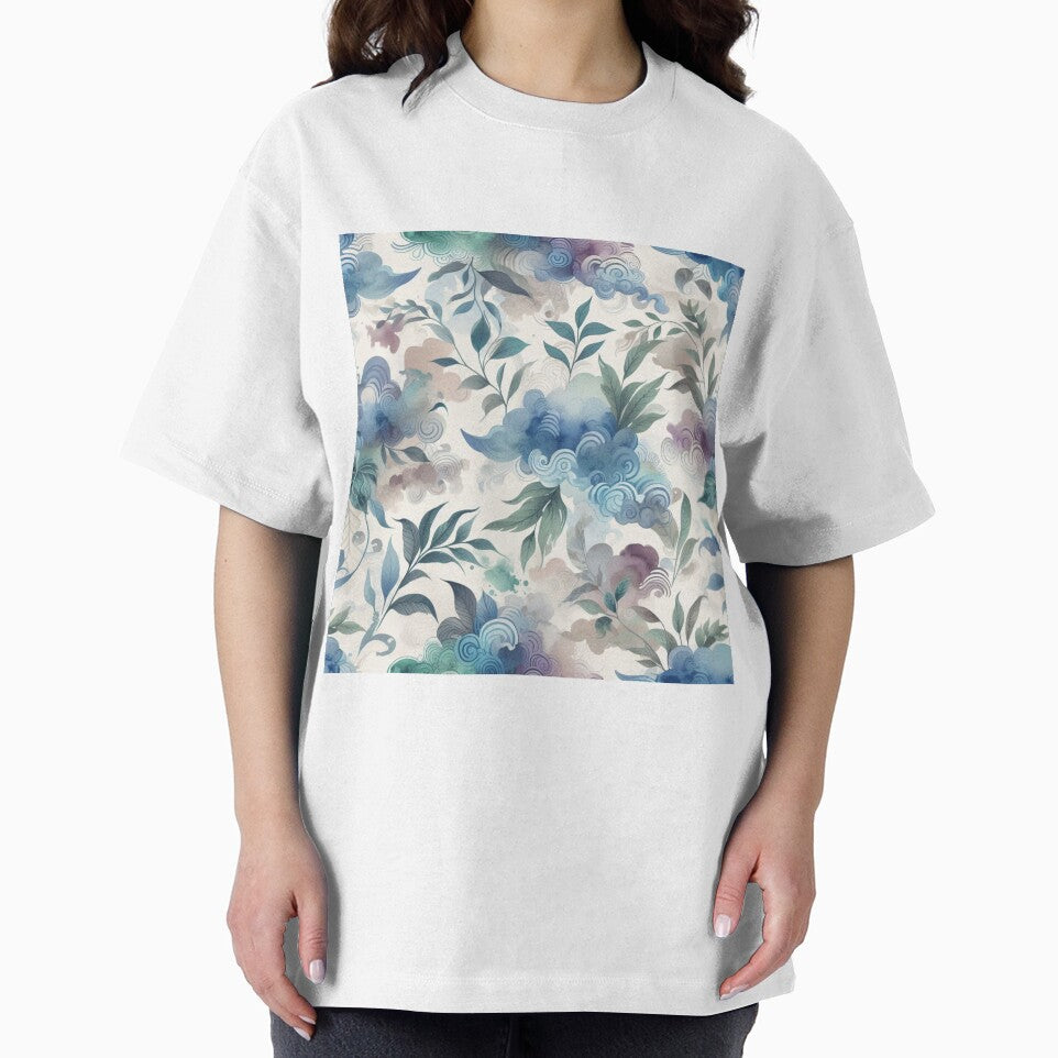 geometric pattern with floral elements by Dominika Farkašová