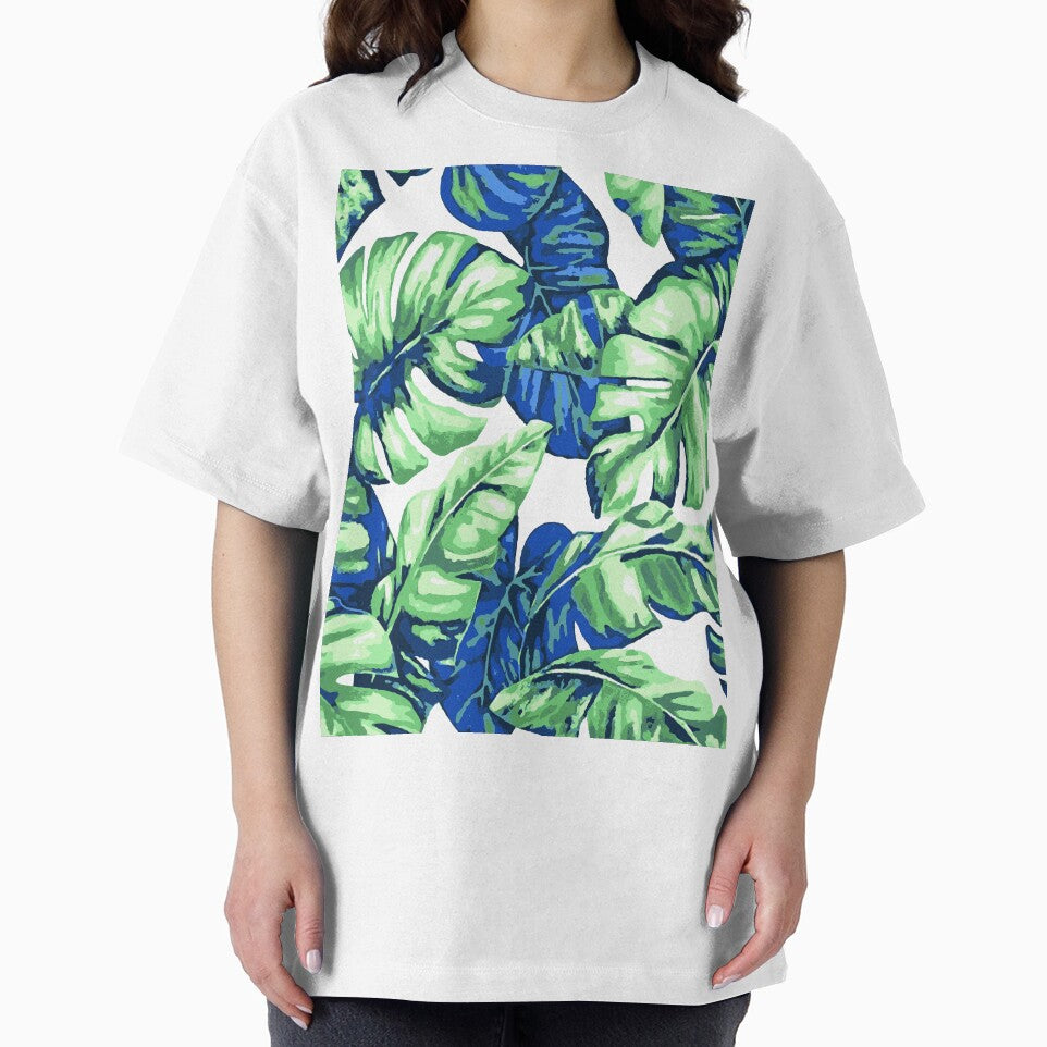 Tropical Leaves Camouflage Of Banana and Monstera 2 by taiche
