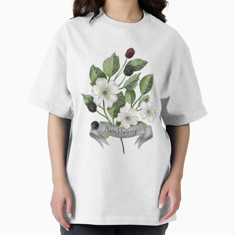 Blackberry botanical drawing by pinkyfish1010