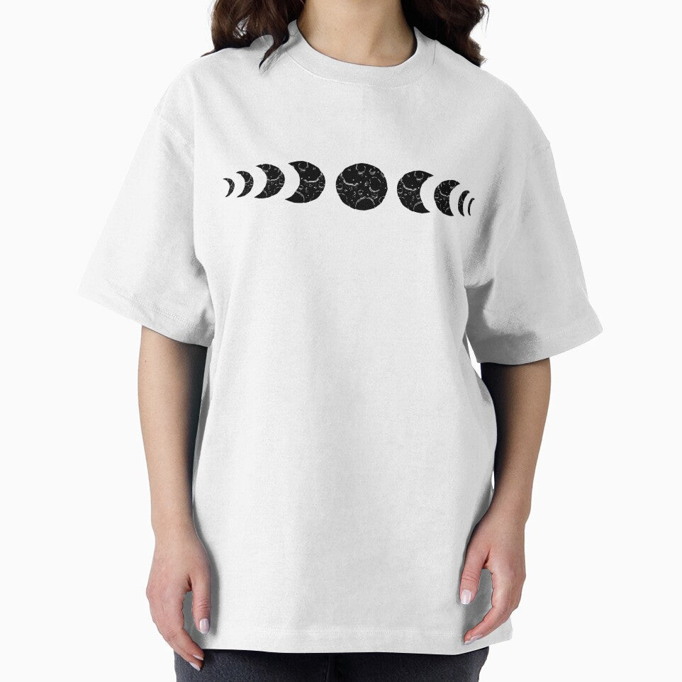 Moon phase graphic design print by dcrc