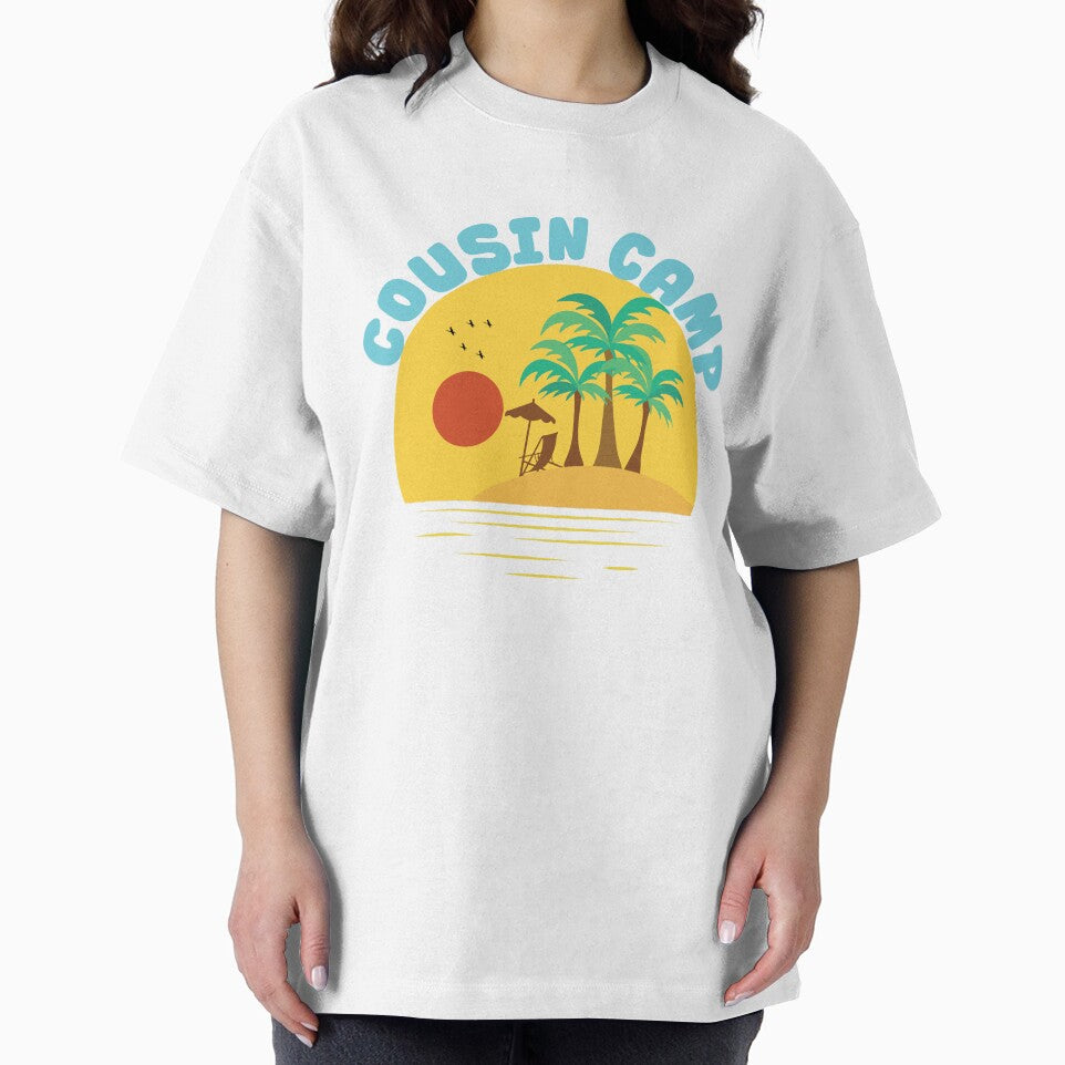 Cousin Camp Sunset Shirt – Family Reunion & Matching Vacation Design by PixelWaveBD