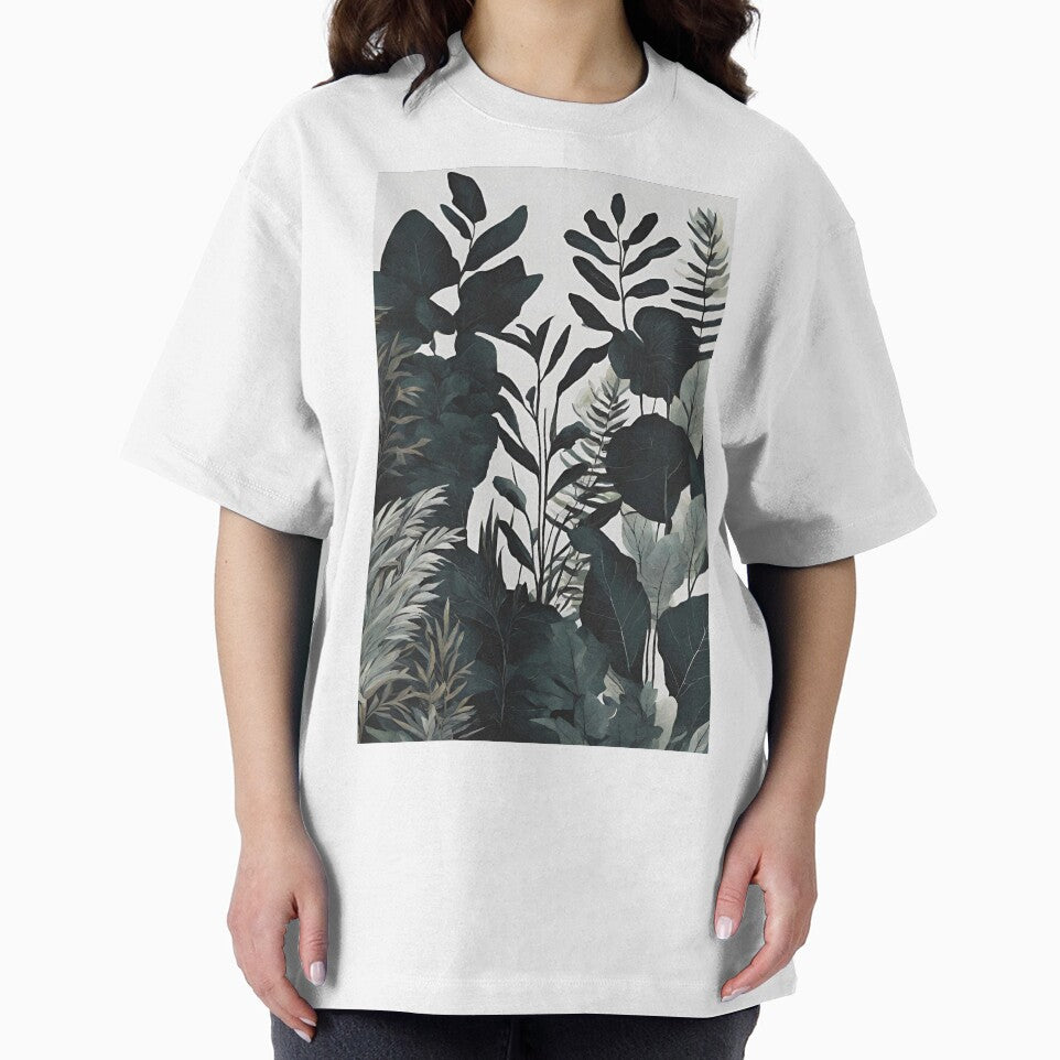 Dark Green Plants Foliage Leaves White Background by N0VEEN