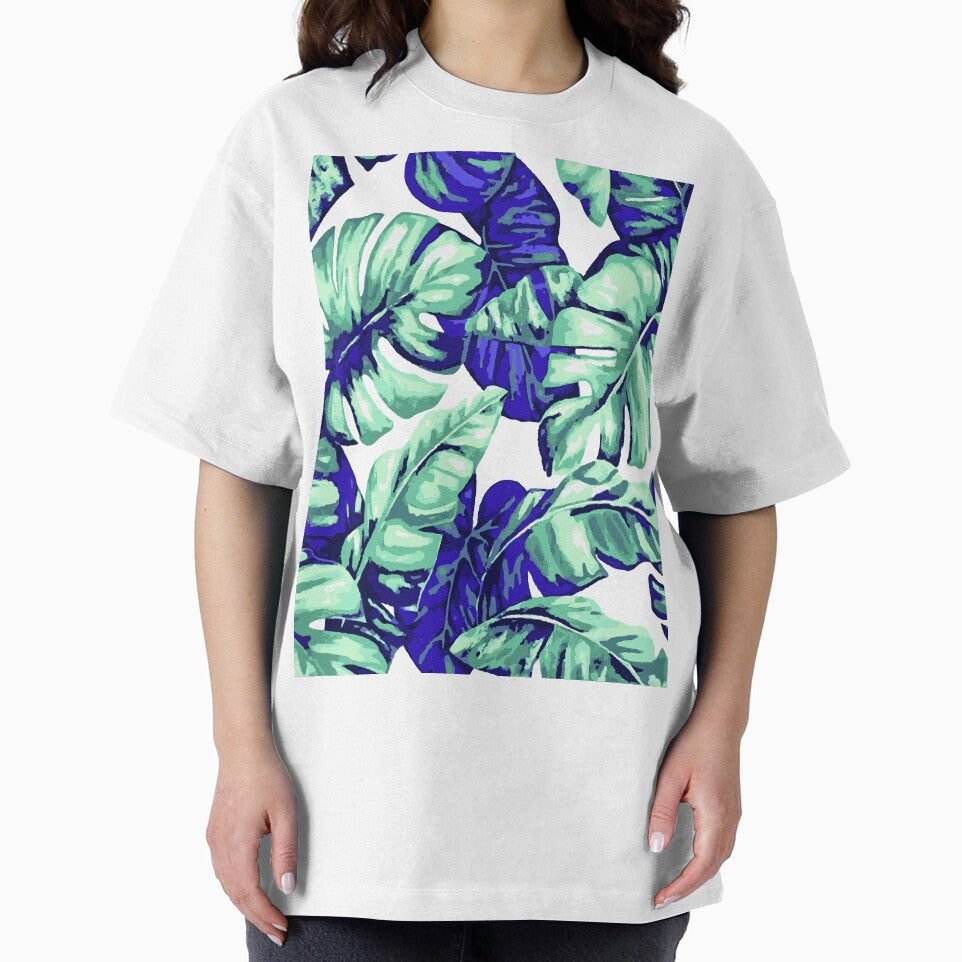Tropical Leaves Camouflage Of Banana and Monstera 3 by taiche