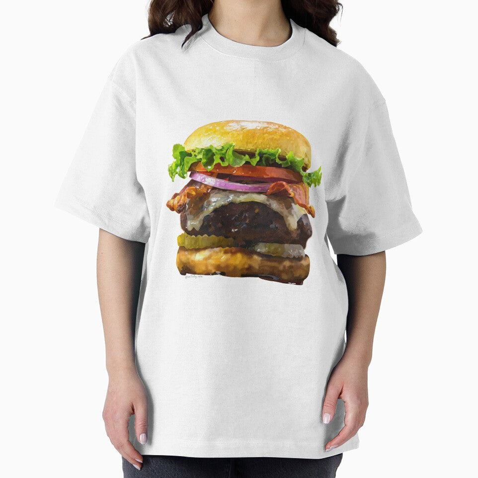 Realistic Burger Sticker by ArtfullyReka