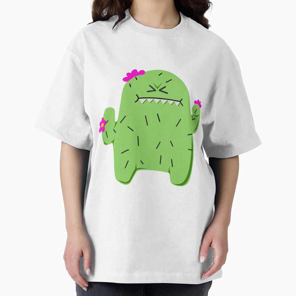 Kawaii Cactus Cute Grumpy Cactus by evenstarhancock