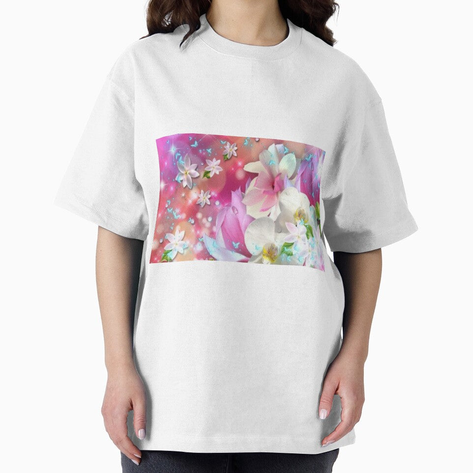 Pretty Pink and White Floral Designs by cindyfordyce