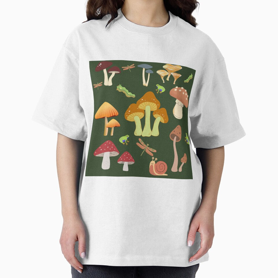 Mushroom themed pattern by Anannya  Mondal