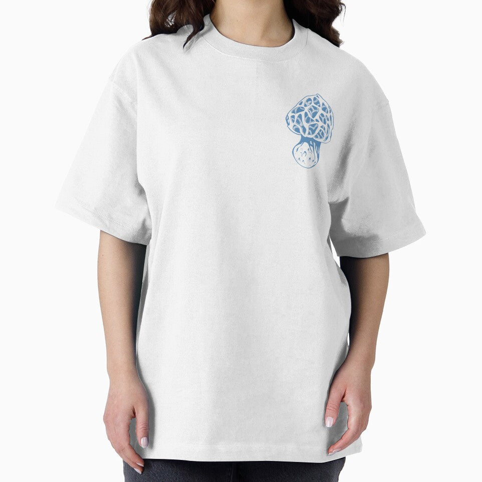 Mesh blue and white mushroom by MalkyTea