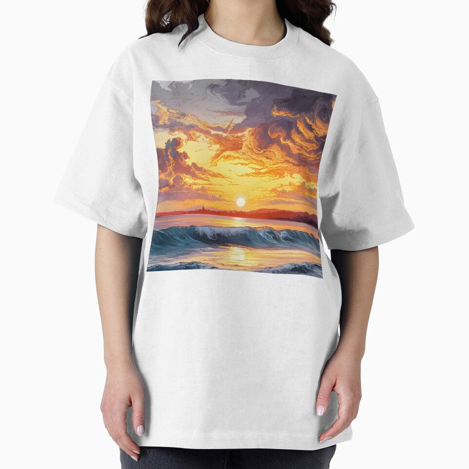 Dramatic Sunset Seascape by TsubakiSakura34