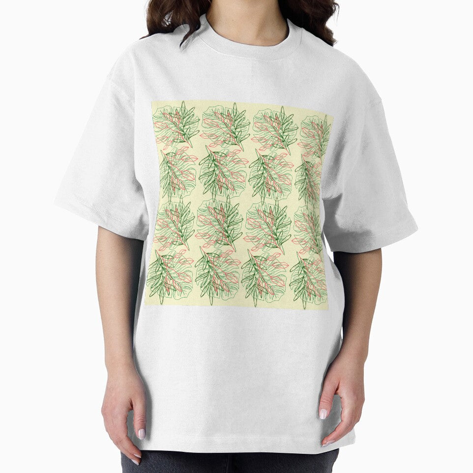 Tropical leaves melody print by Joejo19