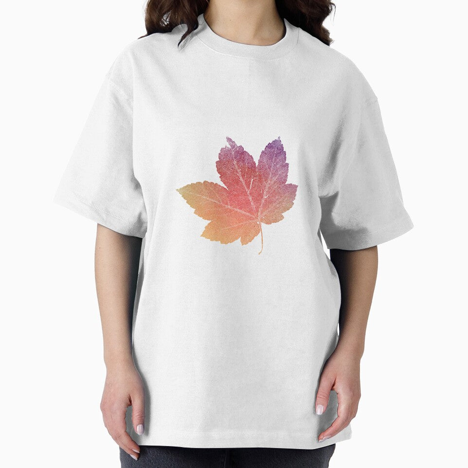 colorfull skeleton Leaf red by imfine