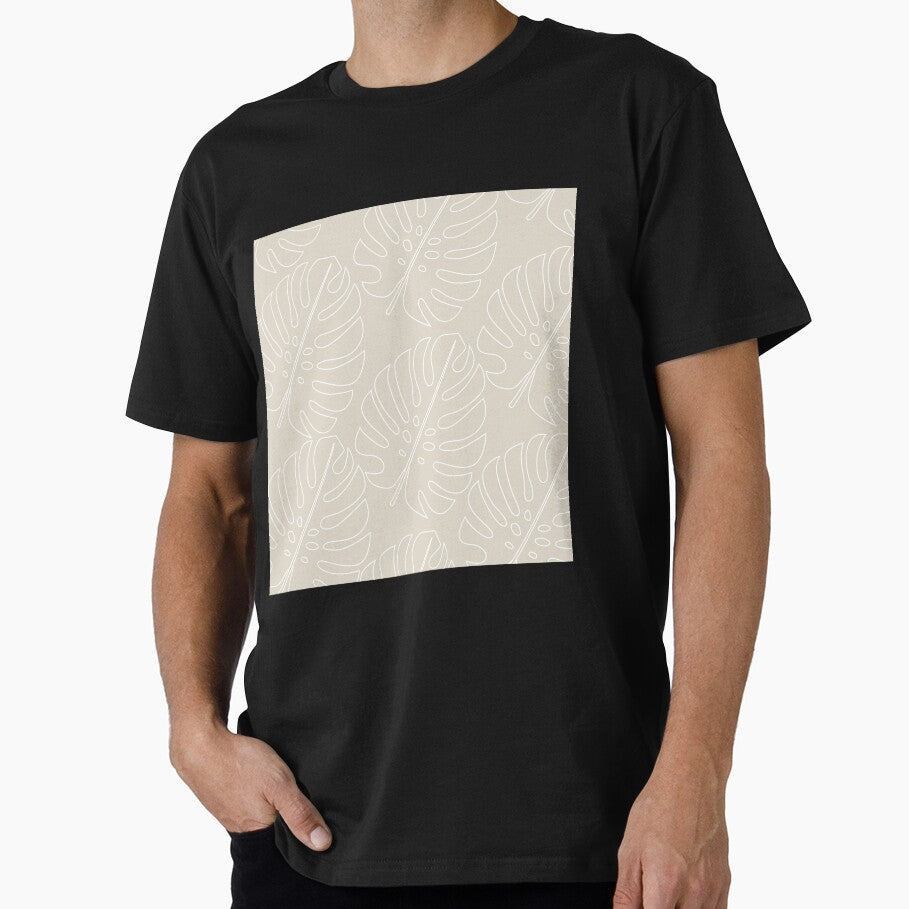 Minimalistic Monstera Pattern by GraphicsClub