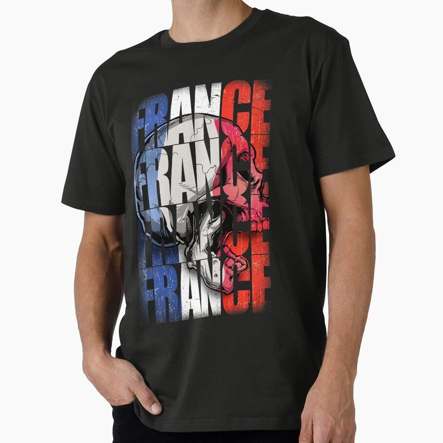 France Skull Flag by LeoZitro