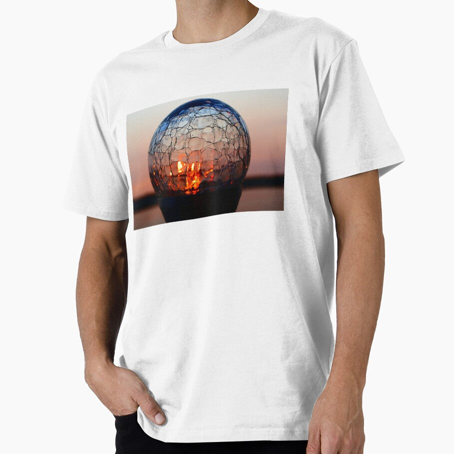 Sunset Glass Globe by PaintingsByKF