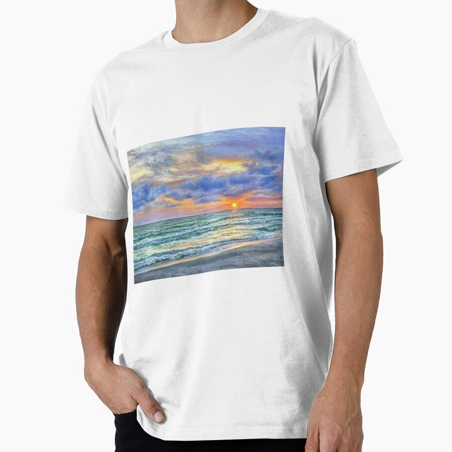 Serene Ocean Sunset by Steph Moraca