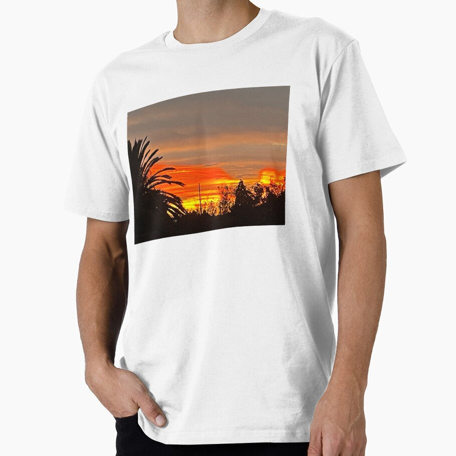 Red Summer sunset Australia by Tiahtana