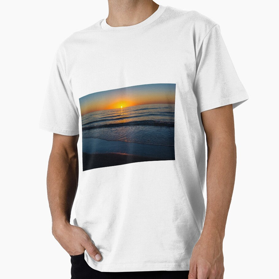 at the beach sunset by fineartbyK