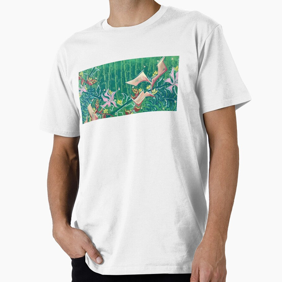 Abstract Tropical Garden (Full Painting) by alloftheinspired