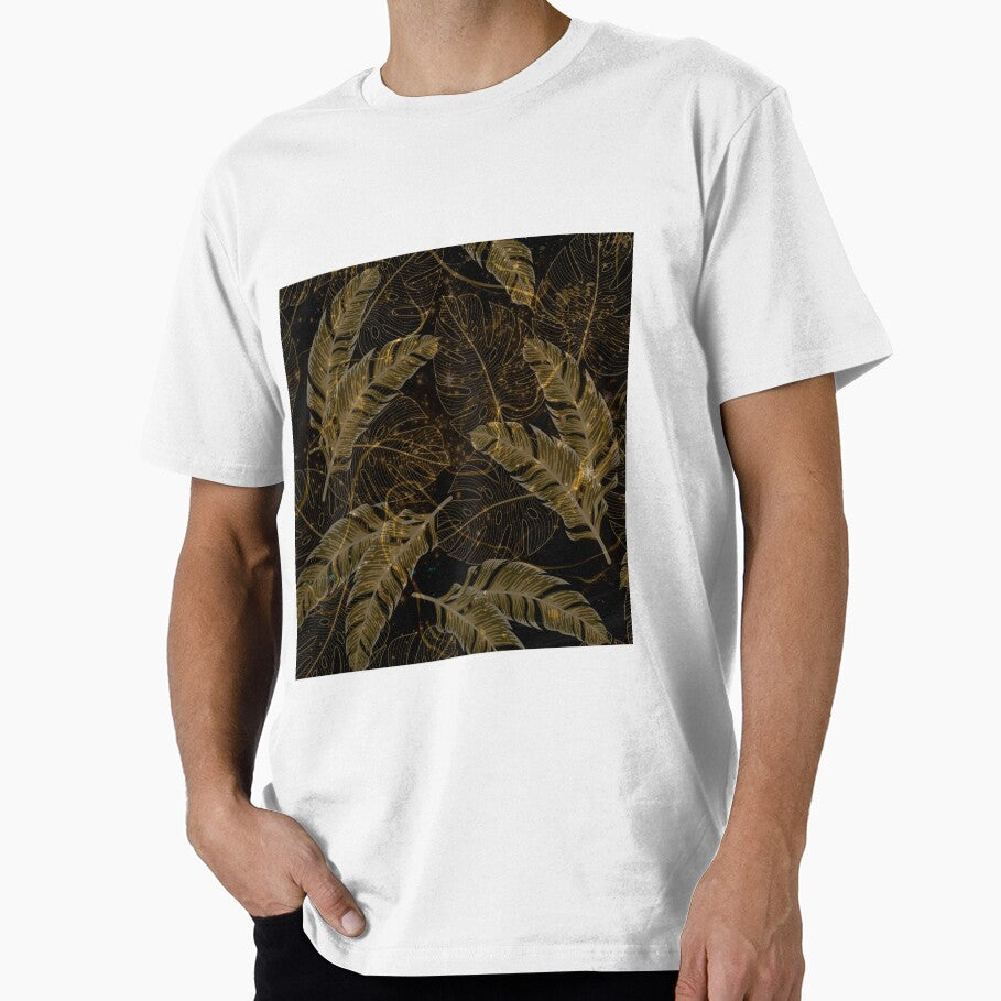 Beautiful Luxury Gold Leaf Pattern by Beeroclock