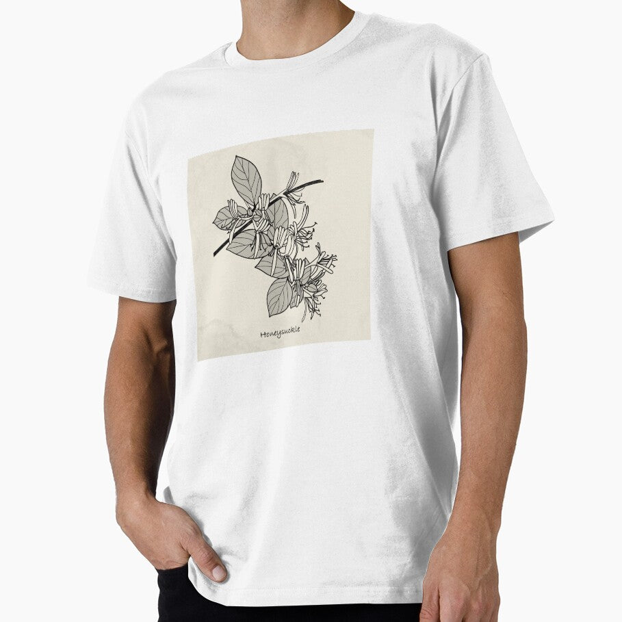 Botanical illustration: Honeysuckle by Dallas_Arnold_Design