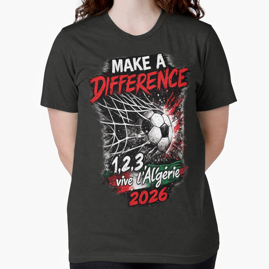 Make a Difference – 1, 2, 3 Vive L'Algérie 2026 by DesignMod