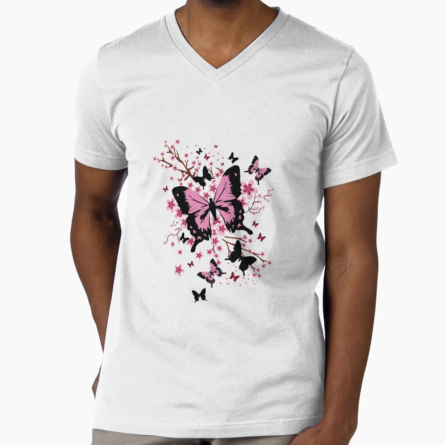 CHERRY BLOSSOM BUTTERFLY by Vishakha Sabharwal