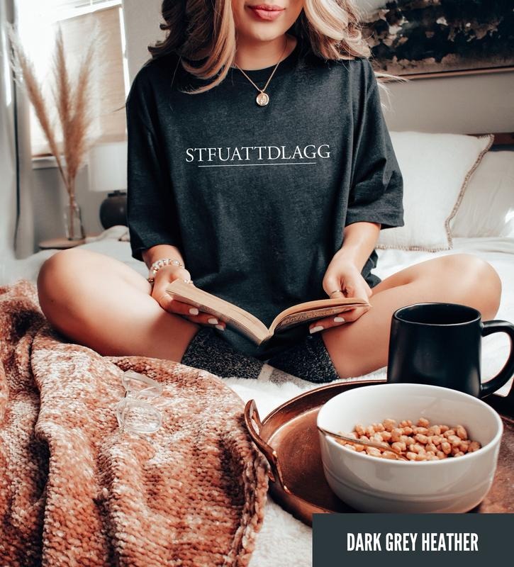 Stfuattdlagg Shirt Reading Smut Reader Spicy Book & Dark Romance Reader Shirt Booktok Bookish T-Shirts, Hoodie, Sweatshirt