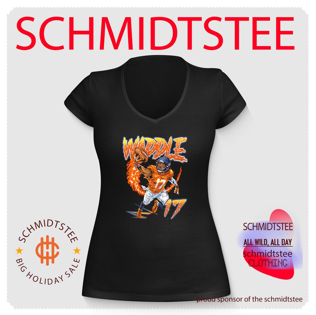 Jaylen Waddle Miami Dolphins 17 NFL football player art shirt