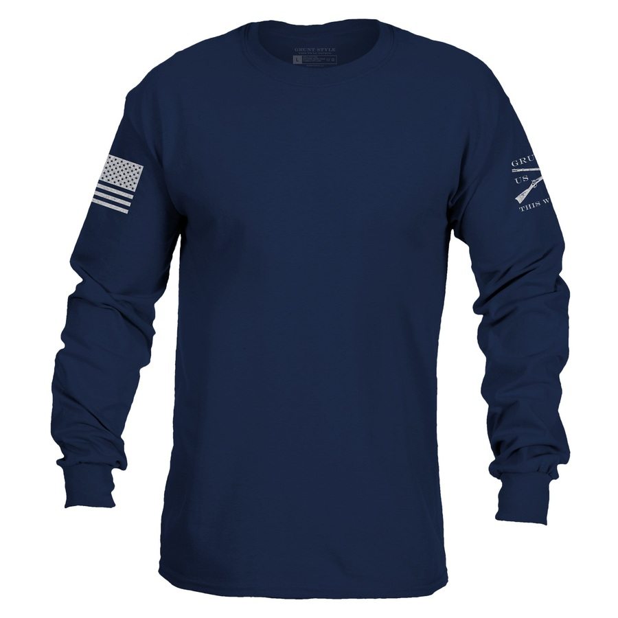 Basic Long Sleeve - Navy