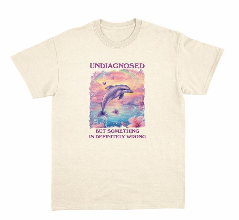 undiagnosed but something is wrong - unisex t shirt Womenswear Hoodie Sweatshirt | PrintMintTees.com