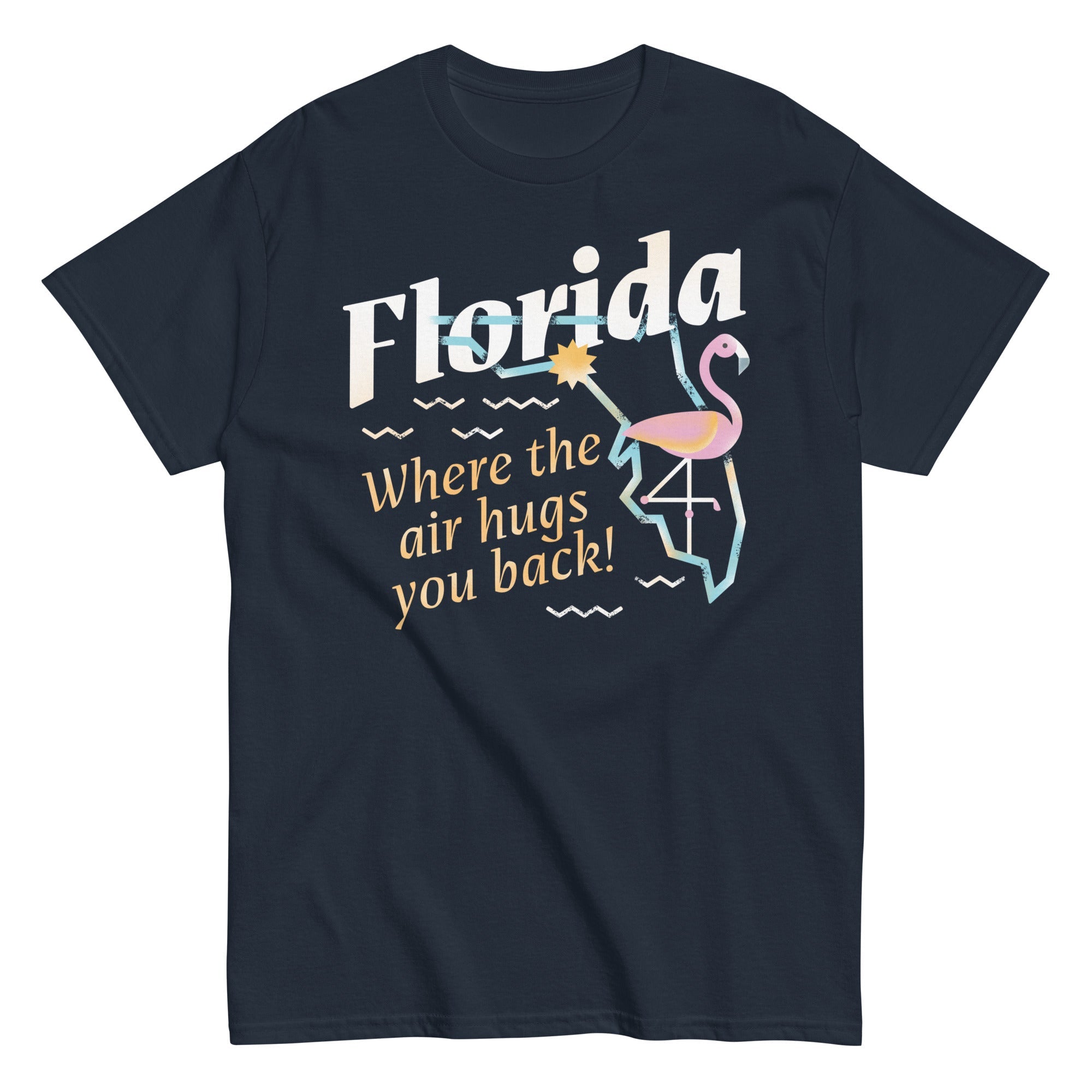 Florida Where The Air Hugs You Back Men's Classic Tee