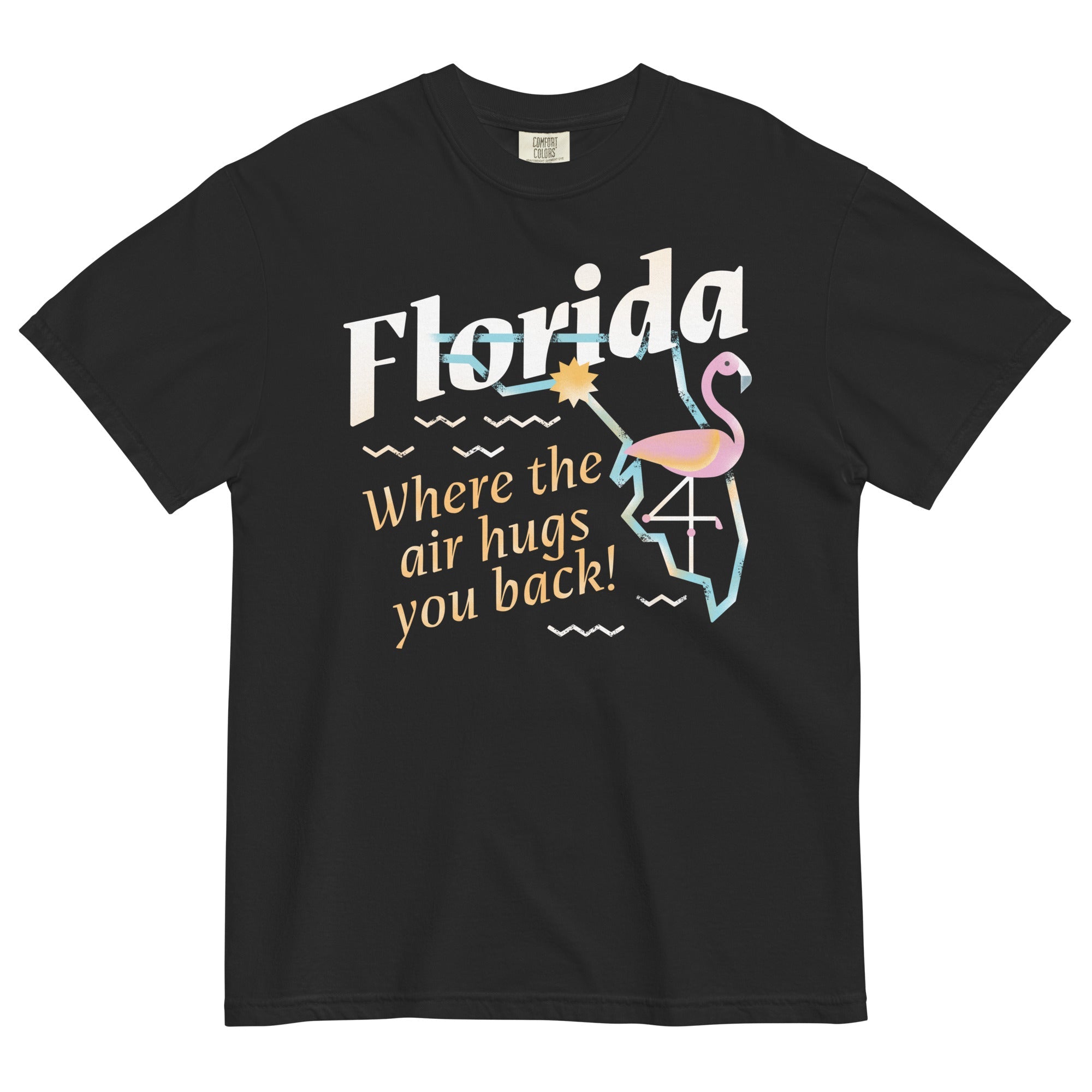 Florida Where The Air Hugs You Back Men's Relaxed Fit Tee