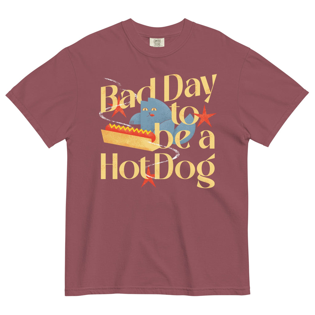 Bad Day To Be A Hot Dog Men's Relaxed Fit Tee