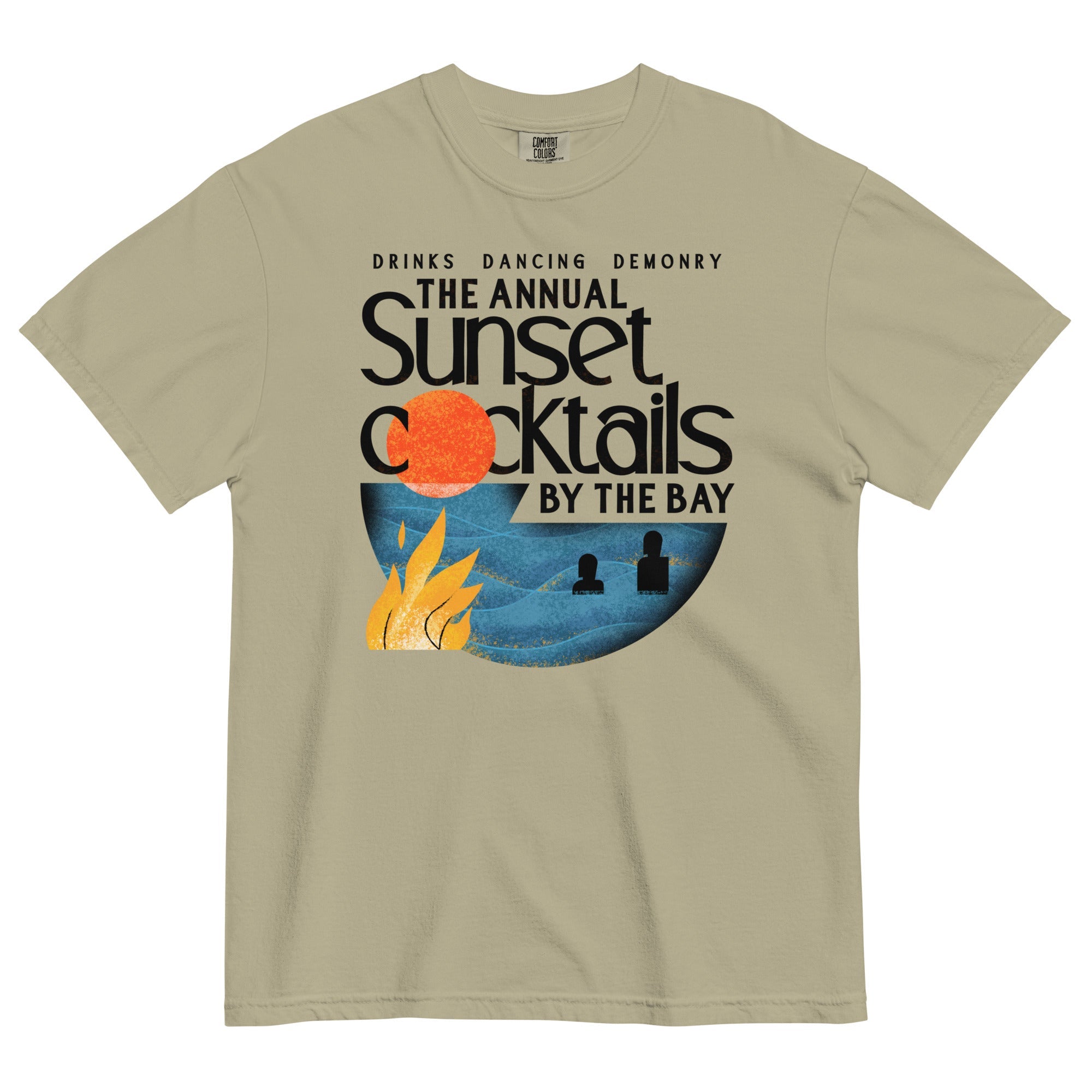 The Annual Sunset Cocktails By The Bay Men's Relaxed Fit Tee