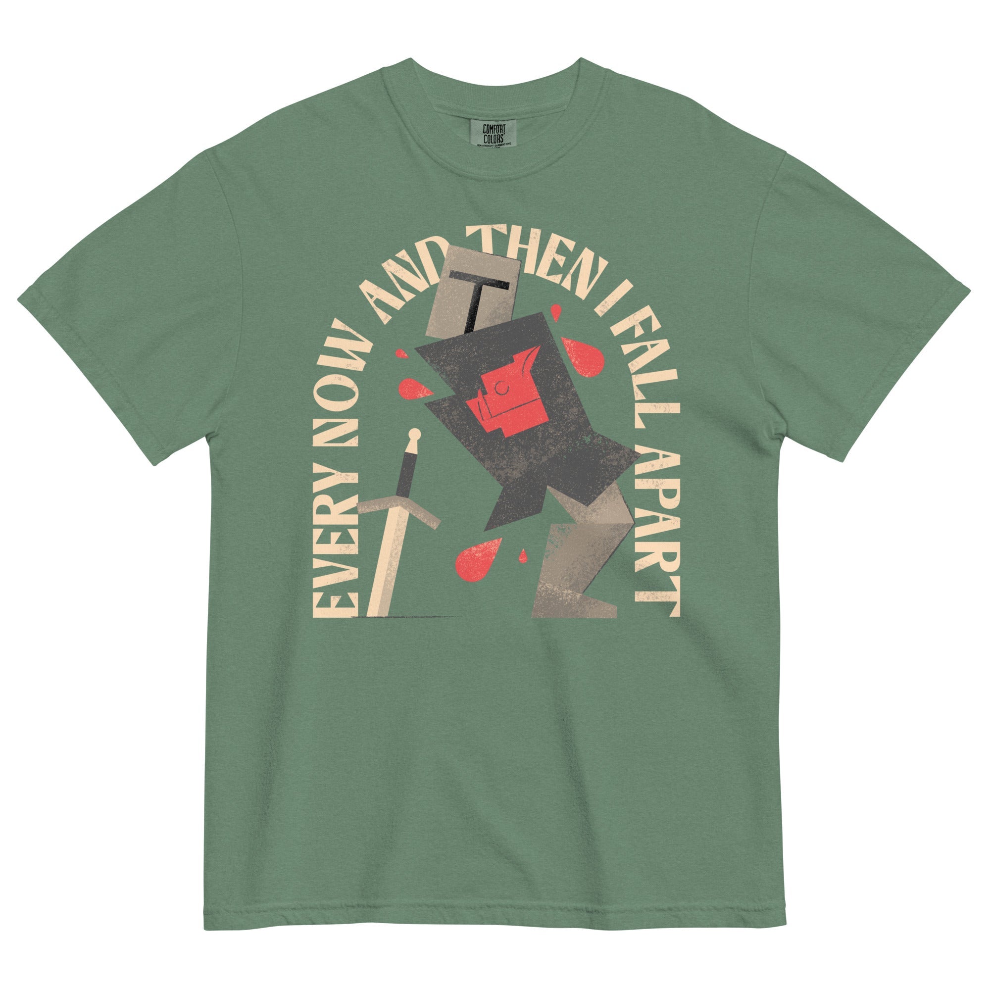 Every Now And Then I Fall Apart Knight Men's Relaxed Fit Tee