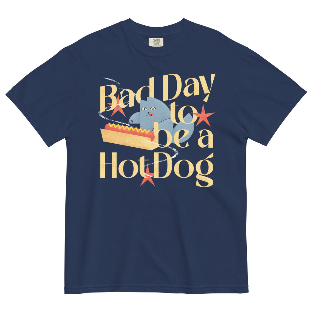 Bad Day To Be A Hot Dog Men's Relaxed Fit Tee