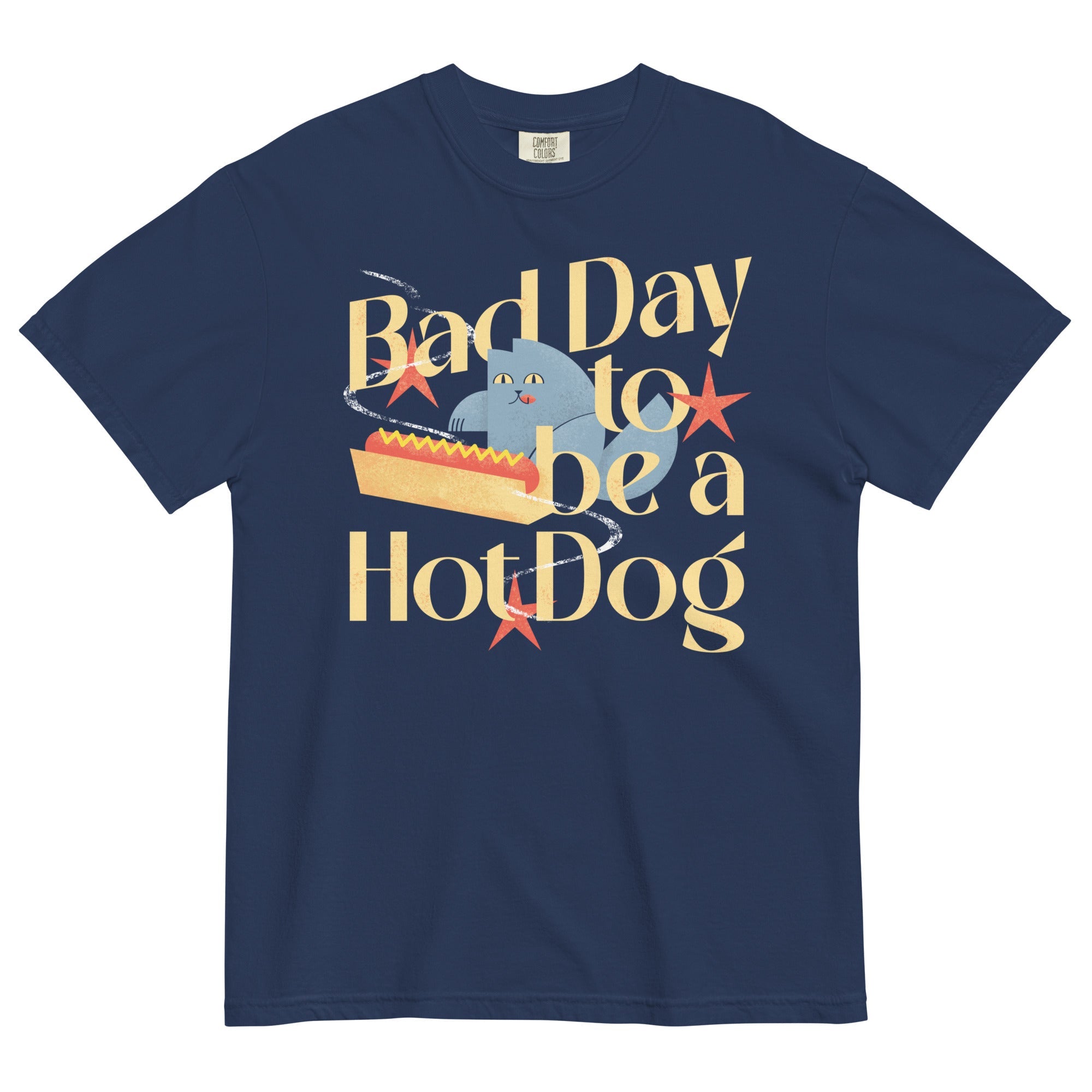 Bad Day To Be A Hot Dog Men's Relaxed Fit Tee