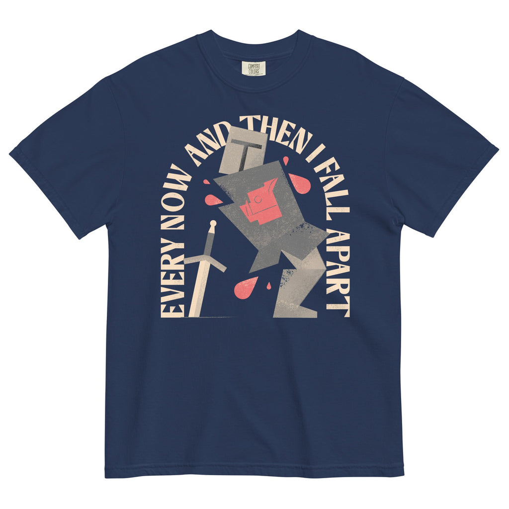 Every Now And Then I Fall Apart Knight Men's Relaxed Fit Tee