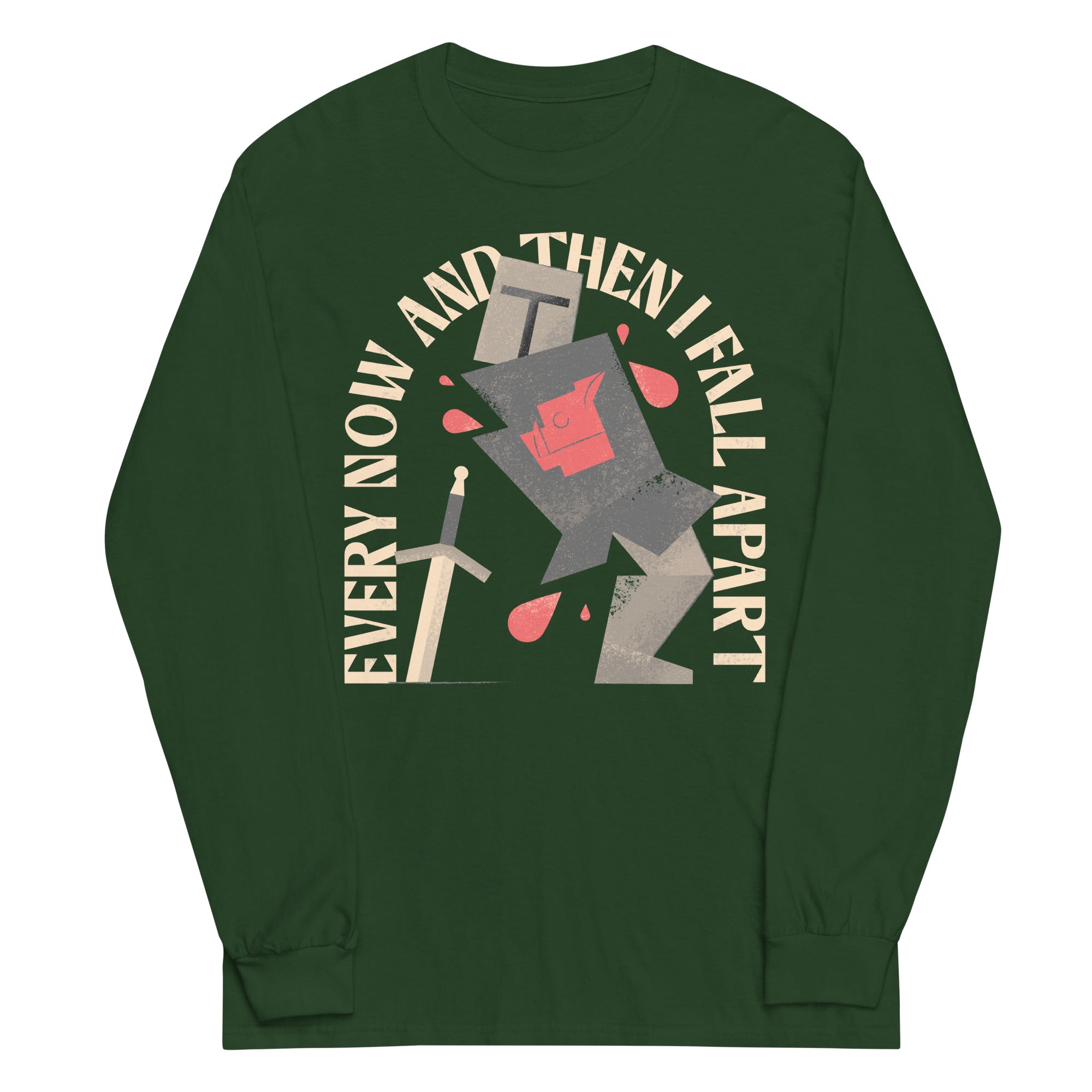 Every Now And Then I Fall Apart Knight Unisex Long Sleeve Tee