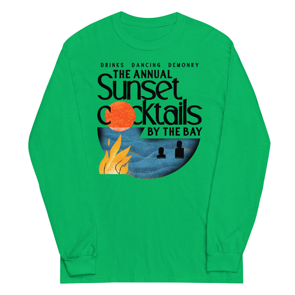 The Annual Sunset Cocktails By The Bay Unisex Long Sleeve Tee
