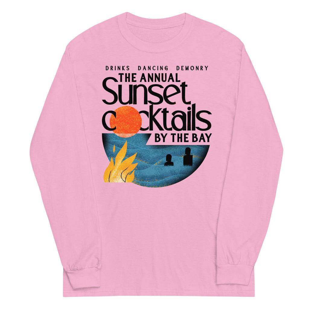 The Annual Sunset Cocktails By The Bay Unisex Long Sleeve Tee