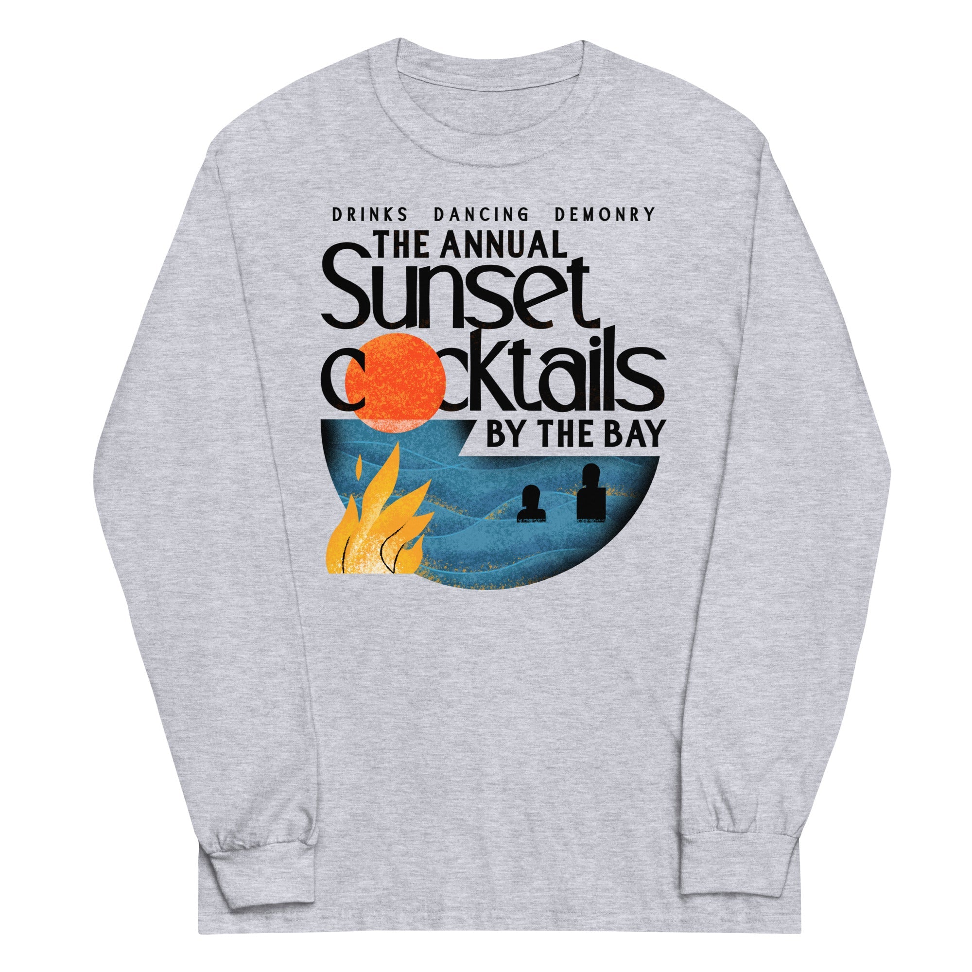 The Annual Sunset Cocktails By The Bay Unisex Long Sleeve Tee