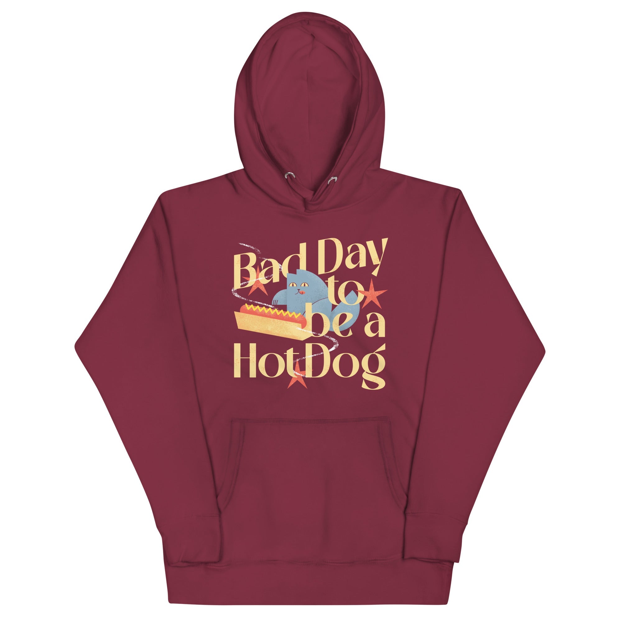 Bad Day To Be A Hot Dog Unisex Hoodie