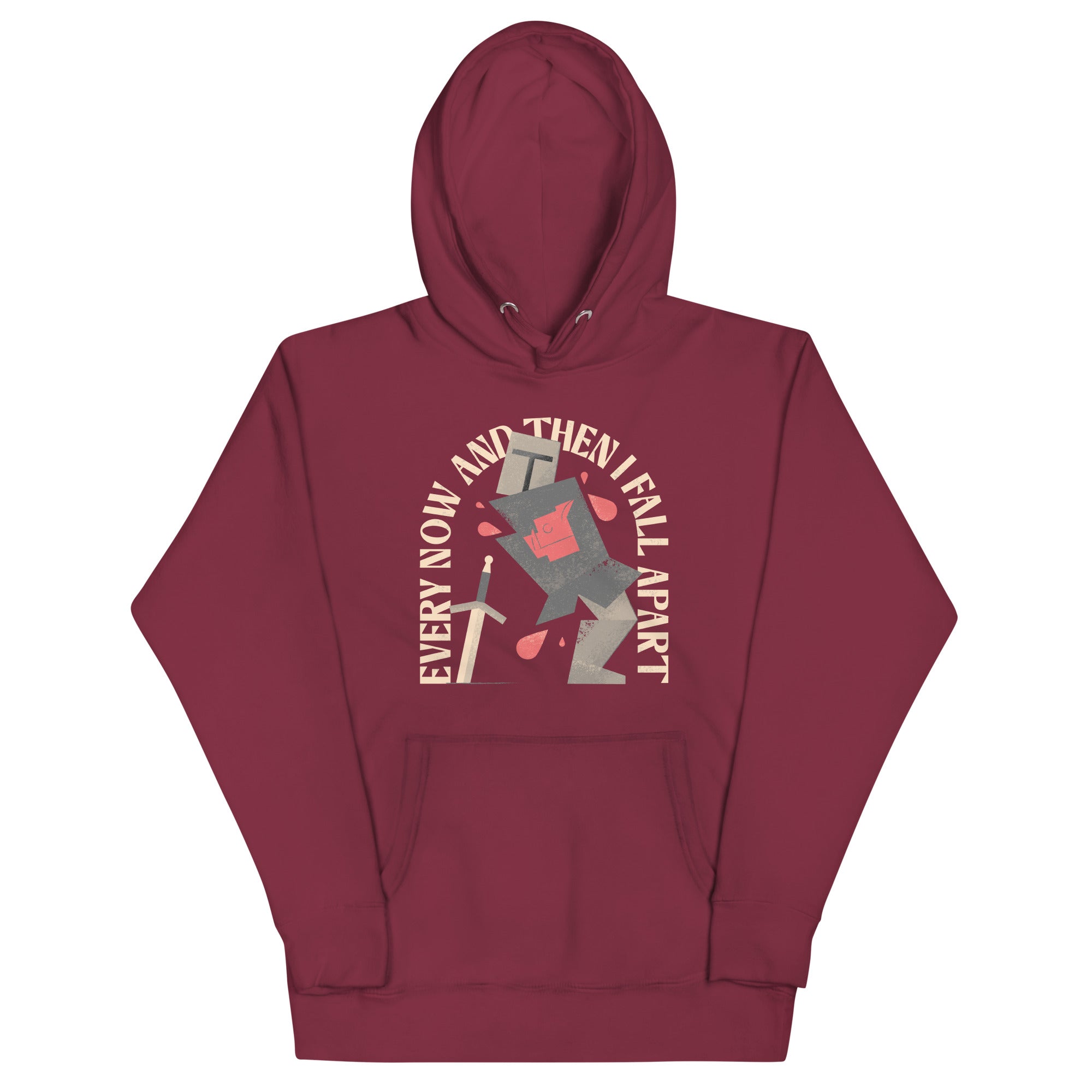 Every Now And Then I Fall Apart Knight Unisex Hoodie