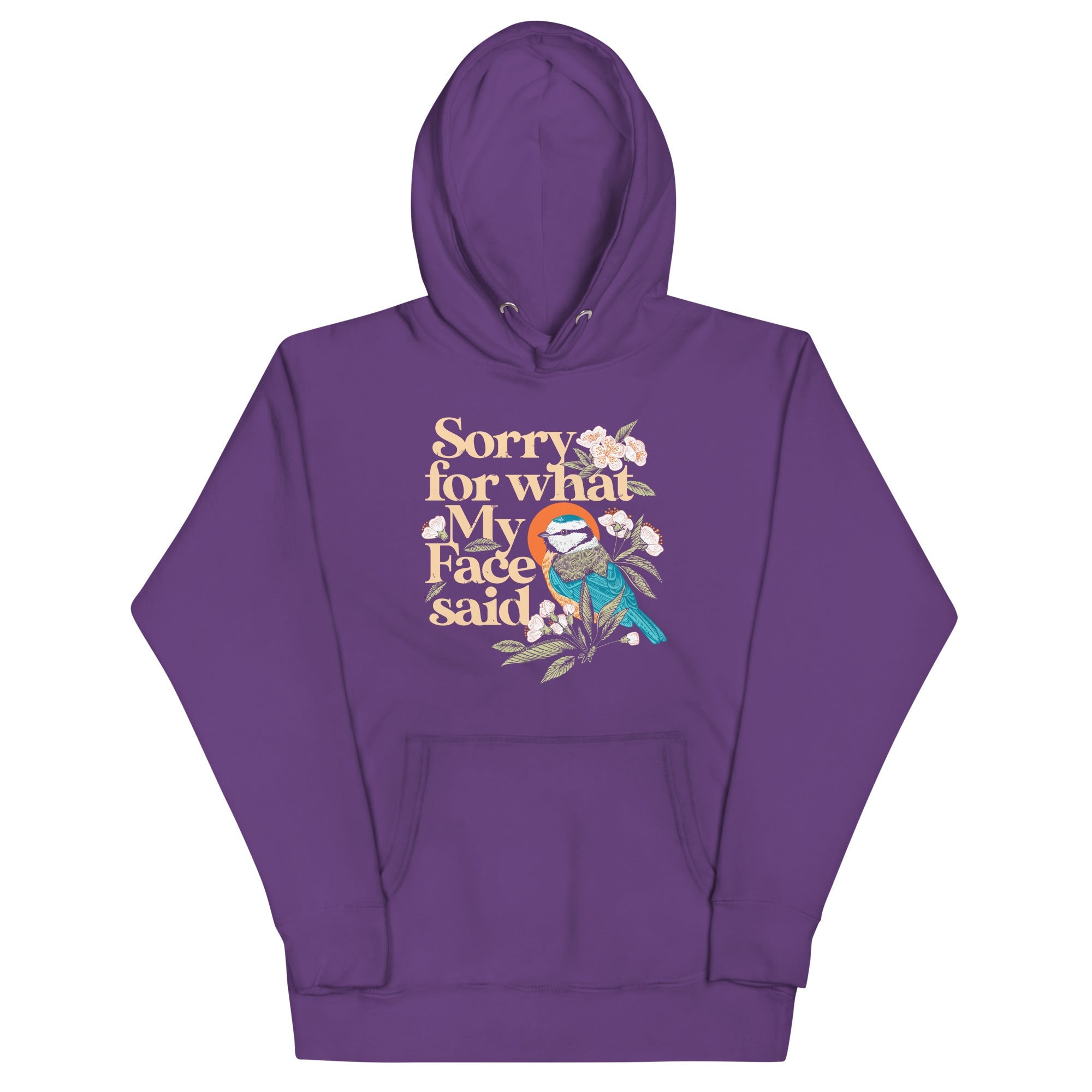 Sorry For What My Face Said Unisex Hoodie