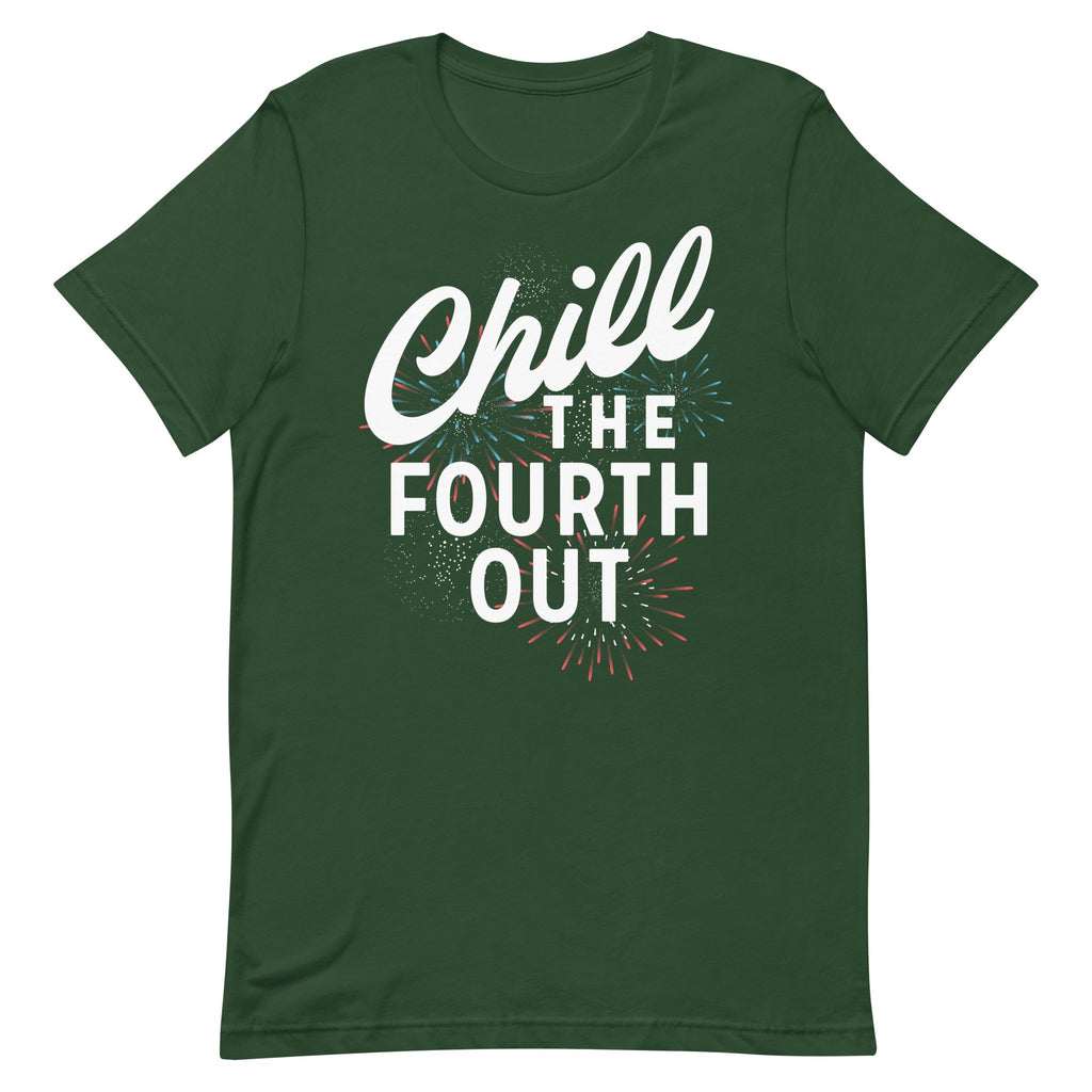 Chill The Fourth Out Men's Signature Tee