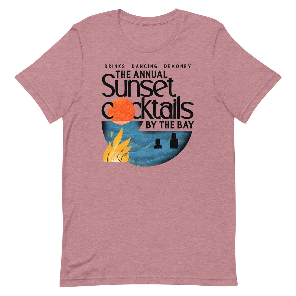The Annual Sunset Cocktails By The Bay Men's Signature Tee