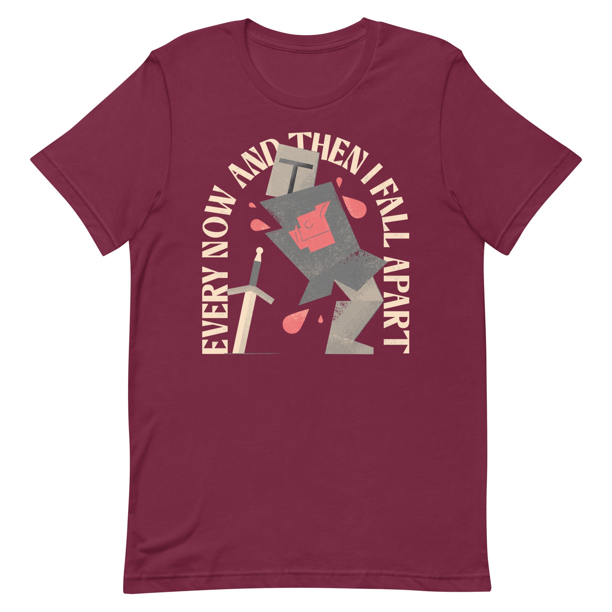 Every Now And Then I Fall Apart Knight Men's Signature Tee