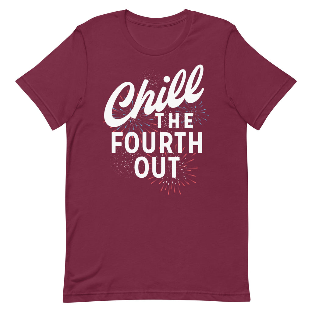 Chill The Fourth Out Men's Signature Tee