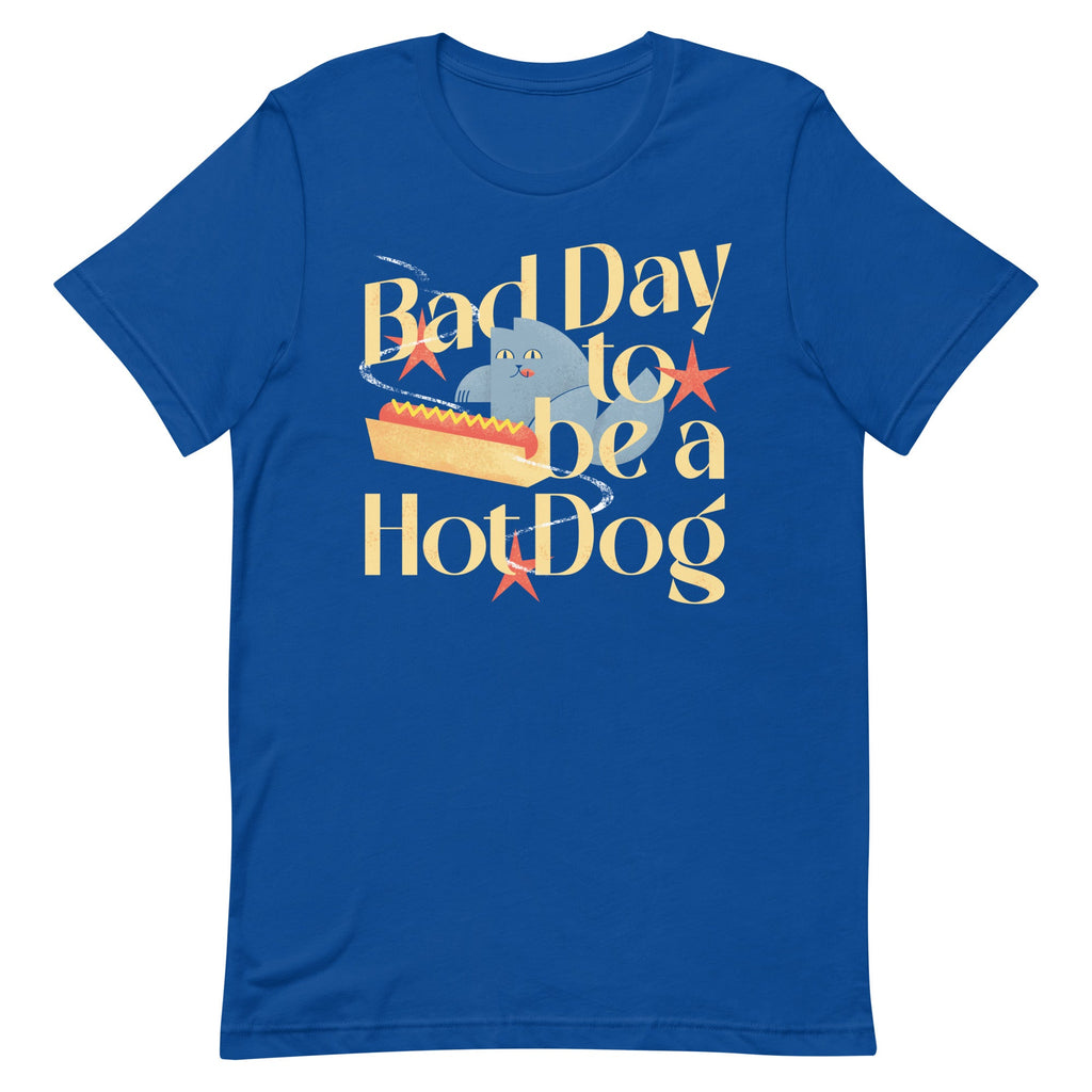 Bad Day To Be A Hot Dog Men's Signature Tee